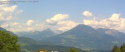 Archiv Foto Webcam Ausblick von Gampelün auf Walgau, Hoher Fraßen und Breithorn 15:00