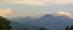 Archiv Foto Webcam Ausblick von Gampelün auf Walgau, Hoher Fraßen und Breithorn 17:00