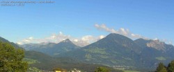 Archiv Foto Webcam Ausblick von Gampelün auf Walgau, Hoher Fraßen und Breithorn 15:00