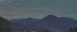 Archived image Webcam View of Walgau, Hoher Fraßen and Breithorn from Gampelün 05:00