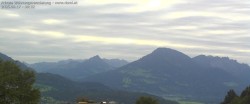 Archived image Webcam View of Walgau, Hoher Fraßen and Breithorn from Gampelün 07:00
