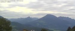 Archived image Webcam View of Walgau, Hoher Fraßen and Breithorn from Gampelün 08:00