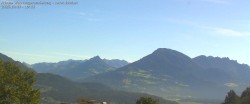 Archiv Foto Webcam Ausblick von Gampelün auf Walgau, Hoher Fraßen und Breithorn 09:00