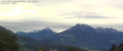 Archiv Foto Webcam Ausblick von Gampelün auf Walgau, Hoher Fraßen und Breithorn 08:00