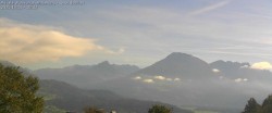 Archiv Foto Webcam Ausblick von Gampelün auf Walgau, Hoher Fraßen und Breithorn 09:00