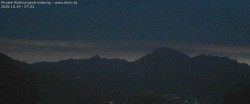 Archived image Webcam View of Walgau, Hoher Fraßen and Breithorn from Gampelün 06:00