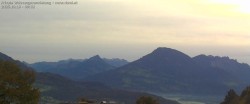 Archived image Webcam View of Walgau, Hoher Fraßen and Breithorn from Gampelün 07:00