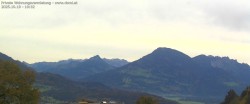 Archived image Webcam View of Walgau, Hoher Fraßen and Breithorn from Gampelün 09:00