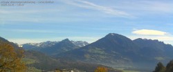 Archiv Foto Webcam Ausblick von Gampelün auf Walgau, Hoher Fraßen und Breithorn 09:00