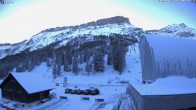 Archiv Foto Webcam Glacier 3000: Col du Pillon Talstation 07:00