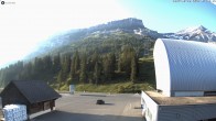 Archiv Foto Webcam Glacier 3000: Col du Pillon Talstation 06:00