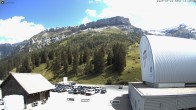 Archiv Foto Webcam Glacier 3000: Col du Pillon Talstation 13:00