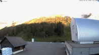 Archiv Foto Webcam Glacier 3000: Col du Pillon Talstation 19:00