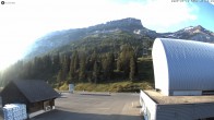 Archiv Foto Webcam Glacier 3000: Col du Pillon Talstation 06:00