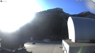 Archiv Foto Webcam Glacier 3000: Col du Pillon Talstation 08:00