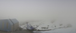 Archived image Webcam Glacier 3000: View from Cabane station 09:00
