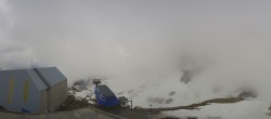 Archived image Webcam Glacier 3000: View from Cabane station 15:00