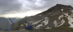 Archived image Webcam Glacier 3000: View from Cabane station 06:00