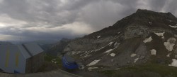 Archiv Foto Webcam Glacier 3000: Station Cabane 05:00