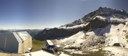 Archiv Foto Webcam Glacier 3000: Station Cabane 09:00