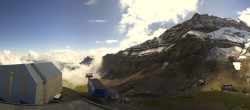Archiv Foto Webcam Glacier 3000: Station Cabane 09:00