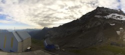 Archiv Foto Webcam Glacier 3000: Station Cabane 07:00