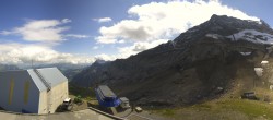 Archiv Foto Webcam Glacier 3000: Station Cabane 09:00