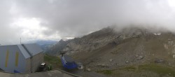 Archiv Foto Webcam Glacier 3000: Station Cabane 13:00