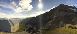 Archiv Foto Webcam Glacier 3000: Station Cabane 07:00