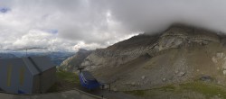 Archiv Foto Webcam Glacier 3000: Station Cabane 13:00