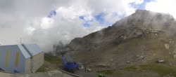 Archiv Foto Webcam Glacier 3000: Station Cabane 11:00