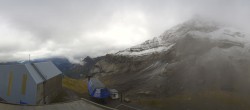 Archived image Webcam Glacier 3000: View from Cabane station 07:00