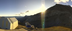 Archiv Foto Webcam Glacier 3000: Station Cabane 07:00