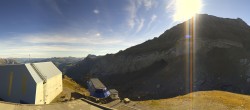 Archiv Foto Webcam Glacier 3000: Station Cabane 09:00