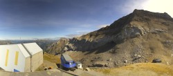 Archiv Foto Webcam Glacier 3000: Station Cabane 13:00