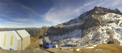 Archiv Foto Webcam Glacier 3000: Station Cabane 13:00