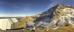 Archiv Foto Webcam Glacier 3000: Station Cabane 15:00