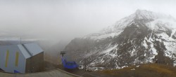 Archiv Foto Webcam Glacier 3000: Station Cabane 07:00