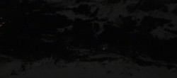 Archiv Foto Webcam Glacier 3000: Black Wall am Gemskopf 23:00