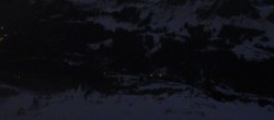 Archiv Foto Webcam Glacier 3000: Black Wall am Gemskopf 01:00