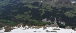 Archiv Foto Webcam Glacier 3000: Black Wall am Gemskopf 15:00