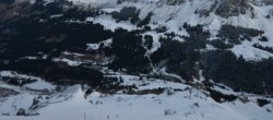 Archiv Foto Webcam Glacier 3000: Black Wall am Gemskopf 01:00