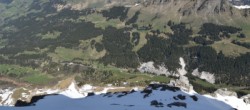 Archiv Foto Webcam Glacier 3000: Black Wall am Gemskopf 09:00
