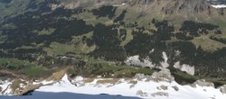 Archiv Foto Webcam Glacier 3000: Black Wall am Gemskopf 11:00