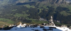 Archiv Foto Webcam Glacier 3000: Black Wall am Gemskopf 07:00
