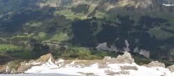 Archiv Foto Webcam Glacier 3000: Black Wall am Gemskopf 11:00