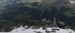 Archiv Foto Webcam Glacier 3000: Black Wall am Gemskopf 13:00