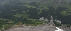 Archiv Foto Webcam Glacier 3000: Black Wall am Gemskopf 05:00