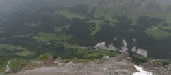 Archiv Foto Webcam Glacier 3000: Black Wall am Gemskopf 13:00