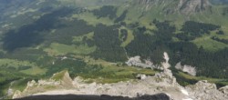 Archiv Foto Webcam Glacier 3000: Black Wall am Gemskopf 09:00